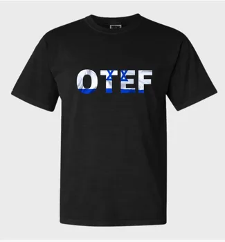 חולצה עם לוגו OTEF וגרפיקה מעוצבת ייחודית בחזית, בשילוב דגל ישראל בתוך הלוגו. עשויה מ־100% כותנה. בד רך ועבה, מתאים ללבישה יומיומית. גזרה נקייה ובד נעים — פריט שמדבר בשקט ובביטחון.